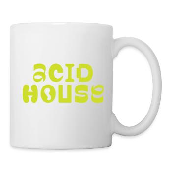Conception de logo de musique Acid House - Mug blanc - blanc - Droite
