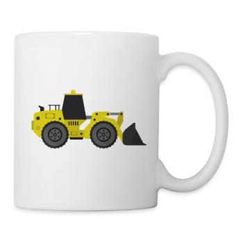 Excavator - Mug - white - Right