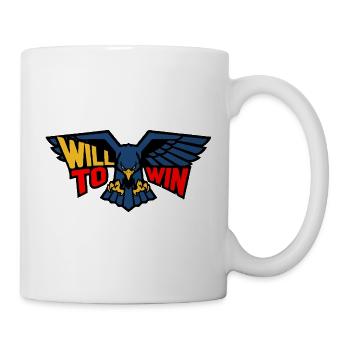 Wille zum Sieg Arend - Tasse - Weiß - Rechts