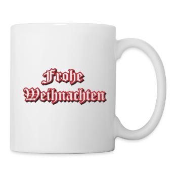 Fonier gothique de Joyeux Noël - Mug blanc - blanc - Droite