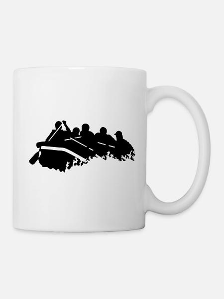 Rafting - Tasse - Weiß