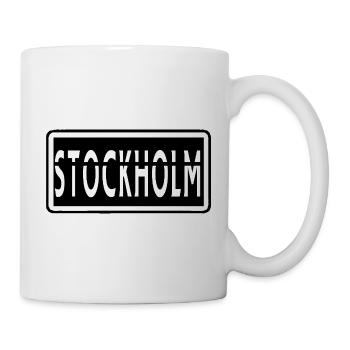 Stockholm Cutout Typography - Mug - white - Right