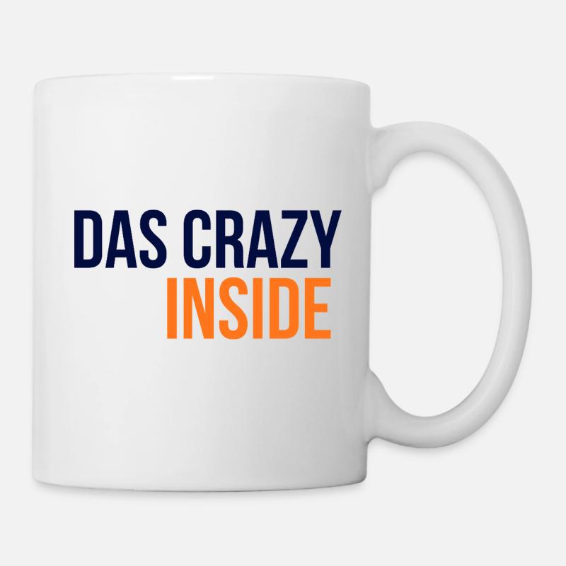 GIUDAN Jugendwort 25 Collection: Das Crazy Inside - Tasse - Weiß
