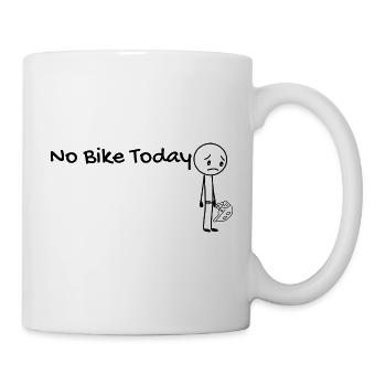 Keine Fahrradgeschenk-Geschenkidee - Tasse - Weiß - Rechts
