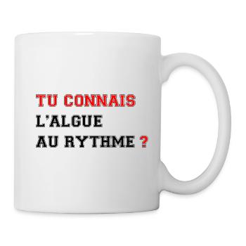 Do you know the seaweed to the rhythm? - Mug - white - Right