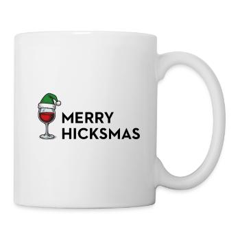 Merry Hicksmas – Ugly Xmas Anti Christmas - Mug - white - Right