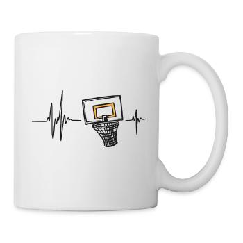 Klavier Klavier Instrument Musik Tasten Melodie - Tasse - Weiß - Rechts