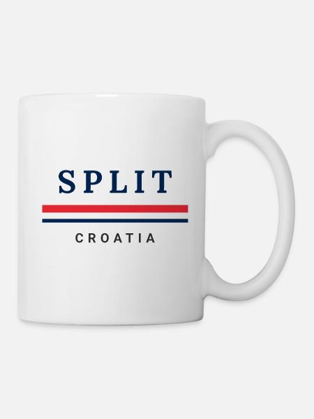 Split City Croatia - Mug - white