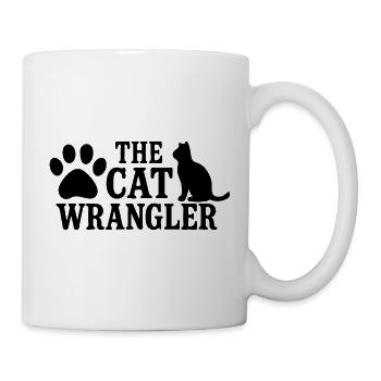 Le design de la patte western du chat - Mug blanc - blanc - Droite