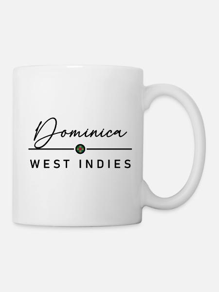 Dominica - West Indies - Karibik - Tasse - Weiß
