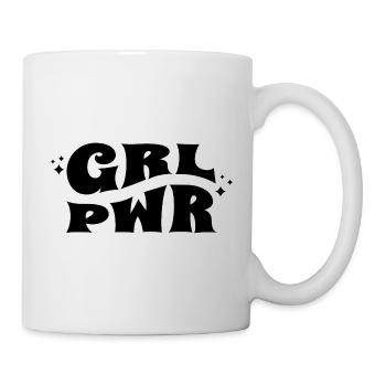 GRL PWR Feminine Style - Mug - white - Right