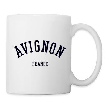 Avignon France Frankreich - Mug - white - Right