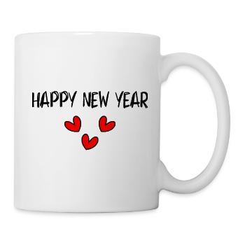 ALLES GUTE ZUM NEUEN JAHR. SILVESTER. NEUJAHR - Tasse - Weiß - Rechts