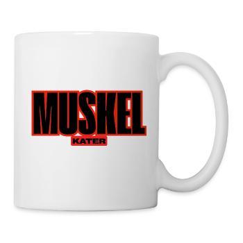  Muskelkater Fitness Motiv, Motivation, Gym, Fit - Tasse - Weiß - Rechts