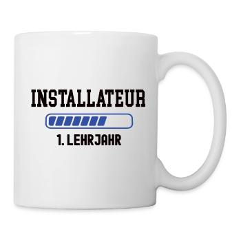 Apprenticeship as a plumber 1st year as a plumber - Mug - white - Right