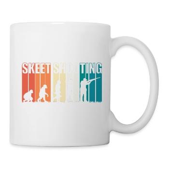 Clay pigeons - Mug - white - Right