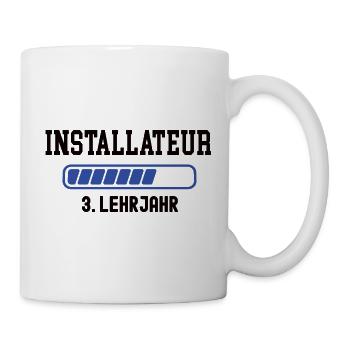 Apprenticeship as a plumber 3rd year as a plumber - Mug - white - Right