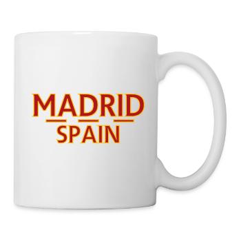 Madrid – Spain - Mug - white - Right