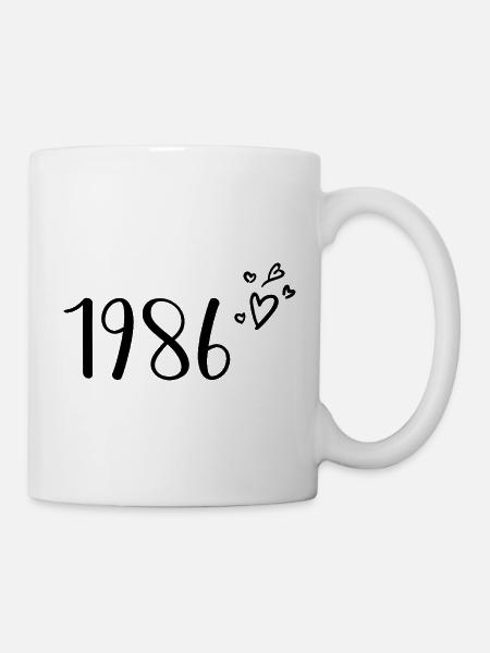 1986 - Tasse - Weiß