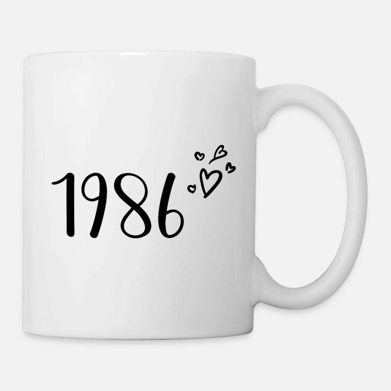 1986 - Tasse - Weiß