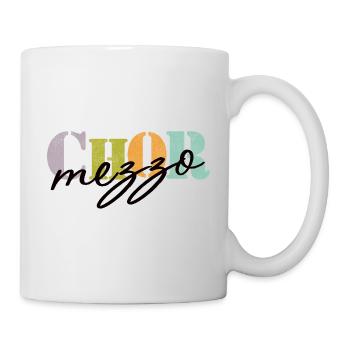 Choir mezzo-soprano - Mug - white - Right