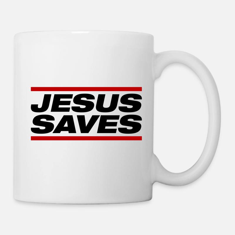 Jésus sauve - Mug blanc - blanc