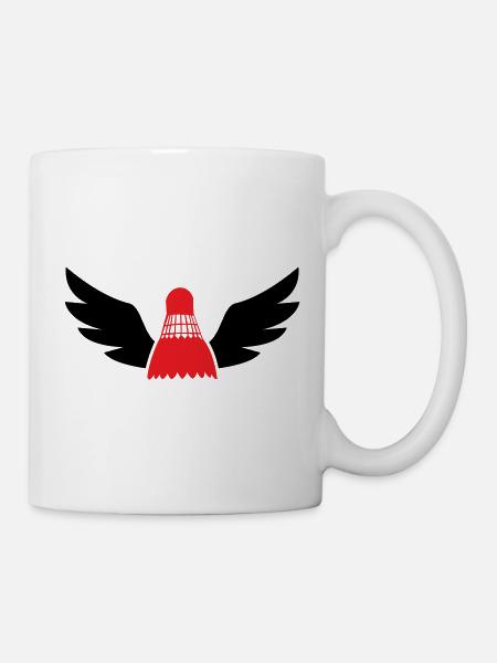 badminton - Mug - white