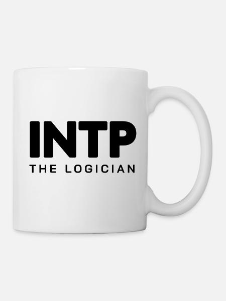 INTP – The Logician | Minimalistisches Design - Tasse - Weiß