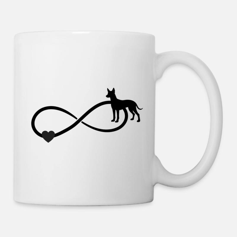 Xoloitzcuintle Infinity - Mug blanc - blanc