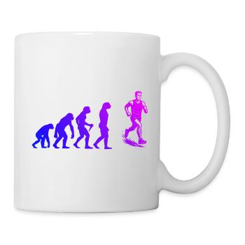 Running perfect for any race - Mug - white - Right