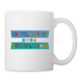 First-class schoolchild 2026 - Mug - white - Right