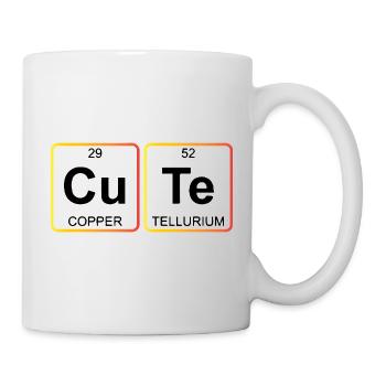 Cute Chemistry Periodic Table - Mug - white - Right