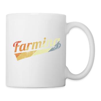 Farmer Vintage Look - Mug - white - Right