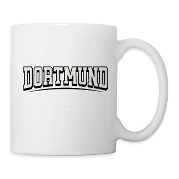 Dortmund Germany Typography Hoodie - Mug - white - Right