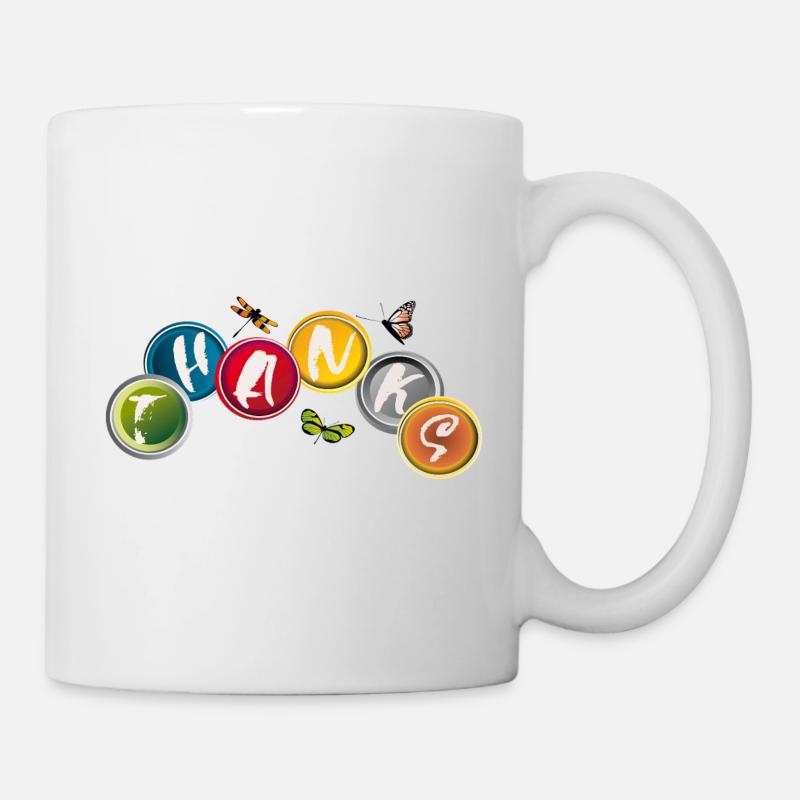 Dankeschön  - Tasse - Weiß