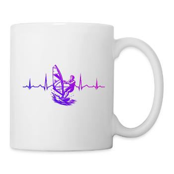 Statement for all windsurfers - Mug - white - Right