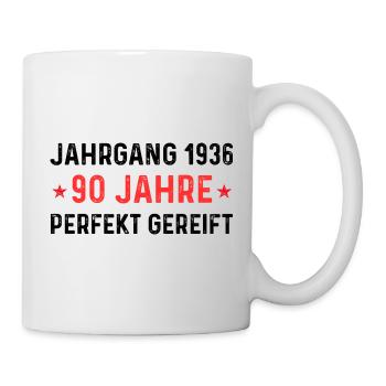Vintage 1936 – 90 years perfectly matured - Mug - white - Right