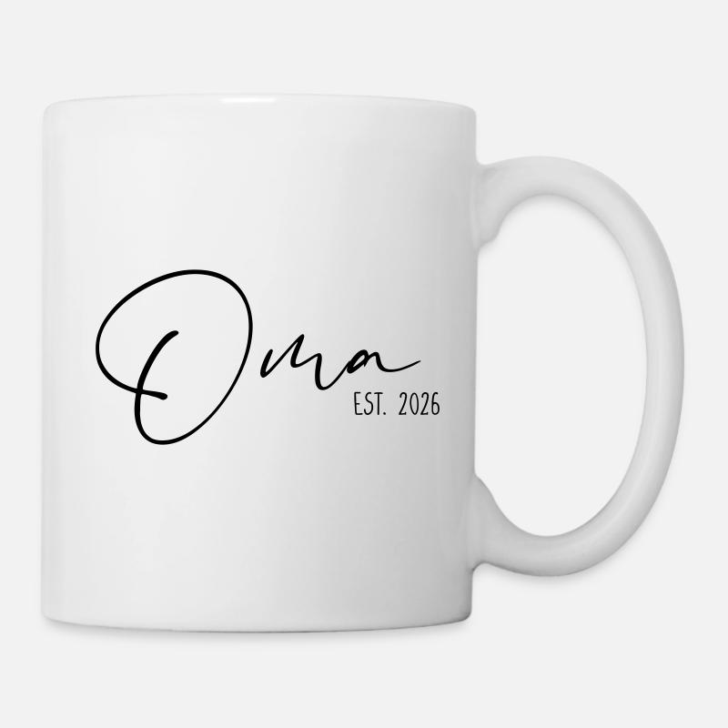 Grand-mère fondée en 2026 - Mug blanc - blanc