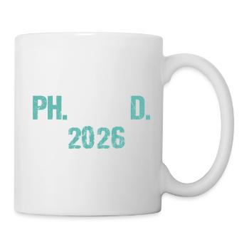 Doctorat 2026 Doctorat philistin Thèse PhD - Mug blanc - blanc - Droite