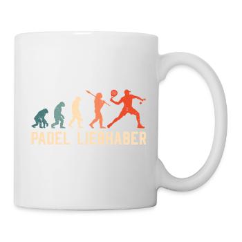 PADEL LOVERS Padel Hobby Padel Sports Funny - Mug - white - Right