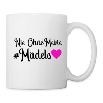 Never without my girls - Mug - white - Right