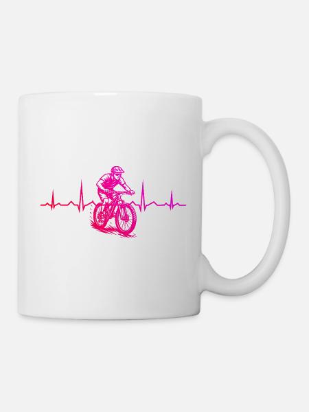 Statement für alle Mountainbike - Tasse - Weiß