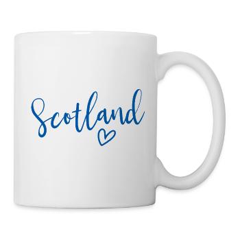 Scotland Heart Women Love Scotland - Mug - white - Right