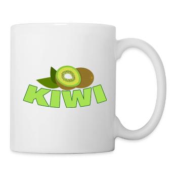 Kiwi - Mug blanc - blanc - Droite