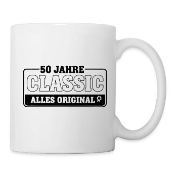50 Years of Classic – All Original - Mug - white - Right