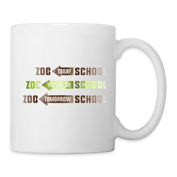 Safari Africa savannah zoo school animal park - Mug - white - Right