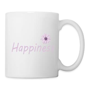 HAPPINESS - Tasse - Weiß - Rechts