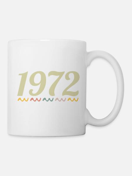 1972 - Tasse - Weiß