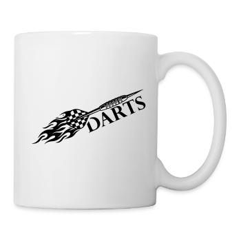Dart Darts Flame - Mug - white - Right