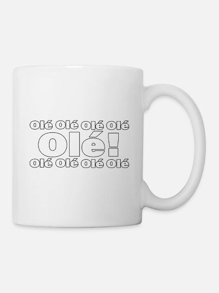 Olé - Tasse - Weiß